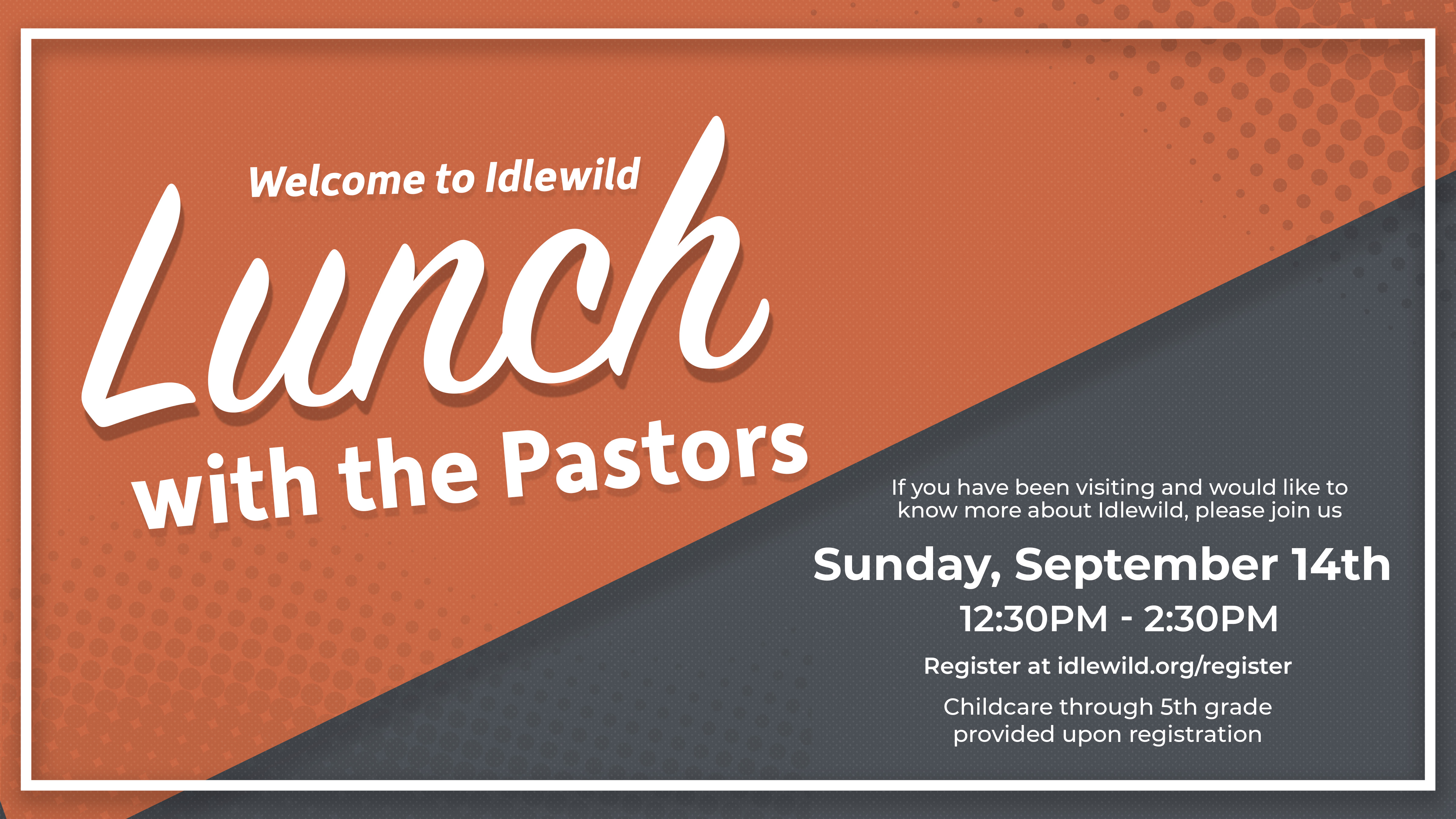 Lunch with the Pastors